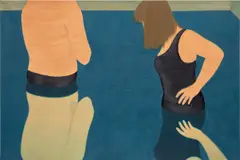 Still Water by Henni Alftan, 2017, oil on canvas, offered May 2024