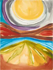 Marina Perez Simão, Untitled, 2021, watercolor on paper