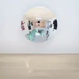 Anish Kapoor, Random Triangle Mirror, 2016, stainless steel and resin