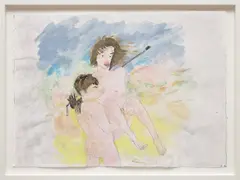 Xinyi Cheng, Untitled, 2018, Iwa-Enogu on paper