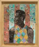 Derek Fordjour, Untitled (No. 92)