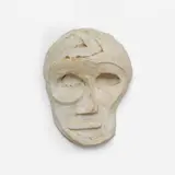 Thomas Houseago, Bronze Portrait (Midnight Mask Original)