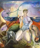 Blair Whiteford, Harvest From Final Bloom, 2020, oil and acrylic on canvas