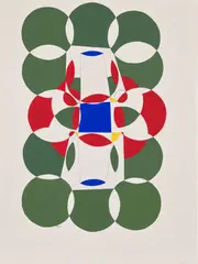 Untitled by Gabriel Orozco, 2002, gouache and graphite on paper, sold May 2024