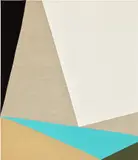 Sarah Crowner, Untitled, 2010, oil on sewn canvas, cloth and linen