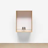 Haim Steinbach, Untitled (black sneakers)