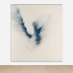 Thilo Heinzmann, O.T., 2013, oil and pigment on canvas with Plexiglas cover