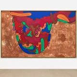 Carroll Dunham, Down (Mound E)