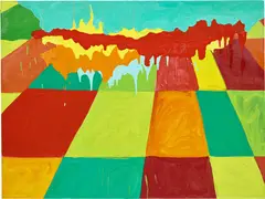 Mary Heilmann, Go Ask Alice, 2006, oil on canvas