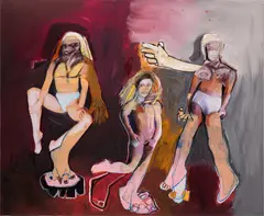 Richard Prince, Untitled (de Kooning), 2007, acrylic on Ektacolor photograph mounted to board