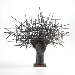 Manolo Valdés, Daphne I, 2009, bronze and steel