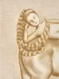 Anna Weyant, Drawing for Uh Huh Honey