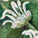 Lois Dodd, Salvia Argentea II