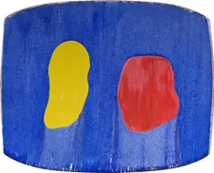 Ron Gorchov, Dione, 2015, oil on linen