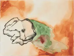 Francesco Clemente, Untitled, 1983, watercolor on paper