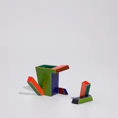 Ken Price, Untitled (Two Parts), 1974, glazed ceramic