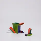Ken Price, Untitled (Two Parts), 1974, glazed ceramic