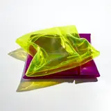 Mimi Herbert, Quasar, 2022, formed acrylic, in 2 parts