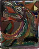 Josh Smith, Untitled, 2008, oil on canvas