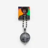 Jeff Sonhouse, 2 4 You and 1, 2 FOR ME, 2009, mixed media with medallion necklace