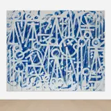 RETNA, Untitled, 2015, acrylic on canvas
