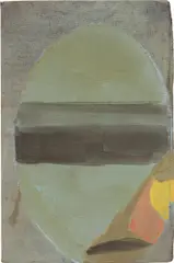 Luc Tuymans, Untitled, 1989, oil on canvas on board