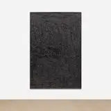 Rashid Johnson, Cosmic Slop "Laugh Out Loud", 2012, black soap and wax