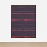 Mika Tajima, Negative Entropy (Kim Reddick, Jacquard Card Cutter, Pink, quad), 2015, cotton, wood and acoustic baffling felt