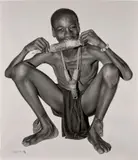 Ifeyinwa Joy Chiamonwu, Son of the Soil 1 from the OLD TESTAMENT Series, 2019, graphite and charcoal on paper