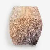 Paola Pivi, Are you interested?, 2015, natural pearls on canvas on board