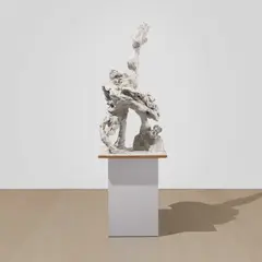 Rebecca Warren, Grand Cru, 2005, reinforced clay on MDF