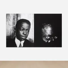 Arthur Jafa, Bloods III, 2021, Epson fine art print face-mounted to Diasec acrylic on aluminum panel