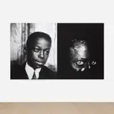 Arthur Jafa, Bloods III, 2021, Epson fine art print face-mounted to Diasec acrylic on aluminum panel