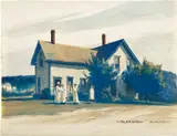Edward Hopper, The Latham Family Home, Maine
