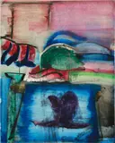 Grace Hartigan, Pond Memory, 1963, oil on canvas