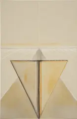 Hedda Sterne, Untitled, 1987, oil, pastel and graphite on canvas