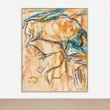 Elaine de Kooning, The Animal Powers Cave #67, 1986–1988, acrylic on canvas