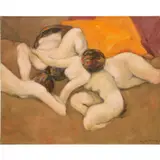 Dorothea Tanning, Status Quo, 1965, oil on canvas