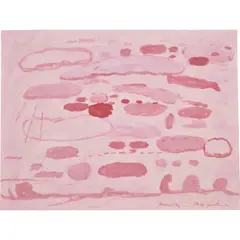Roman Sky by Philip Guston, 1972, oil on paper, sold Nov 2024