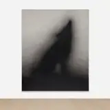 Ed Ruscha, Howl, 1986, acrylic on canvas