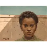 Hughie Lee-Smith, Little Girl, 1984, oil on canvas
