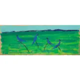 Milton Avery, Bird and the Southern Sea, 1959, oil on paper laid on board