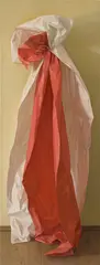 Claudio Bravo, Red and White Paper, 2006, oil on canvas