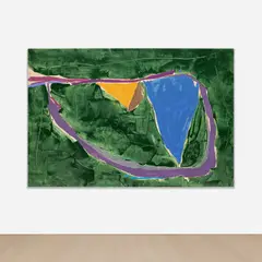 Kikuo Saito, Untitled (March 1979), 1979, acrylic on canvas
