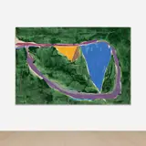 Kikuo Saito, Untitled (March 1979), 1979, acrylic on canvas