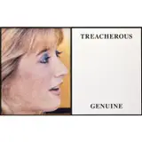 John Baldessari, Prima Facie (Third State): Treacherous/Genuine, 2005, digital photographic print on foam PVC board and enamel paint on canvas, in artist's frame, in 2 parts