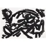 David Smith, 8-4-58, 1958, egg ink on wove paper