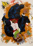 Jasper Johns, Baselitz Man