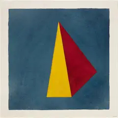 Untitled by Sol LeWitt, 1989, gouache on paper, sold Nov 2024
