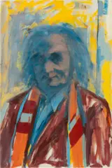 Elaine de Kooning, Kaldis, 1977, oil on canvas